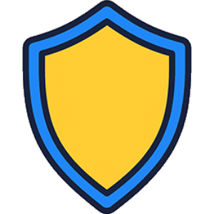 3 month warranty shield icon