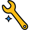 Repair service technician icon